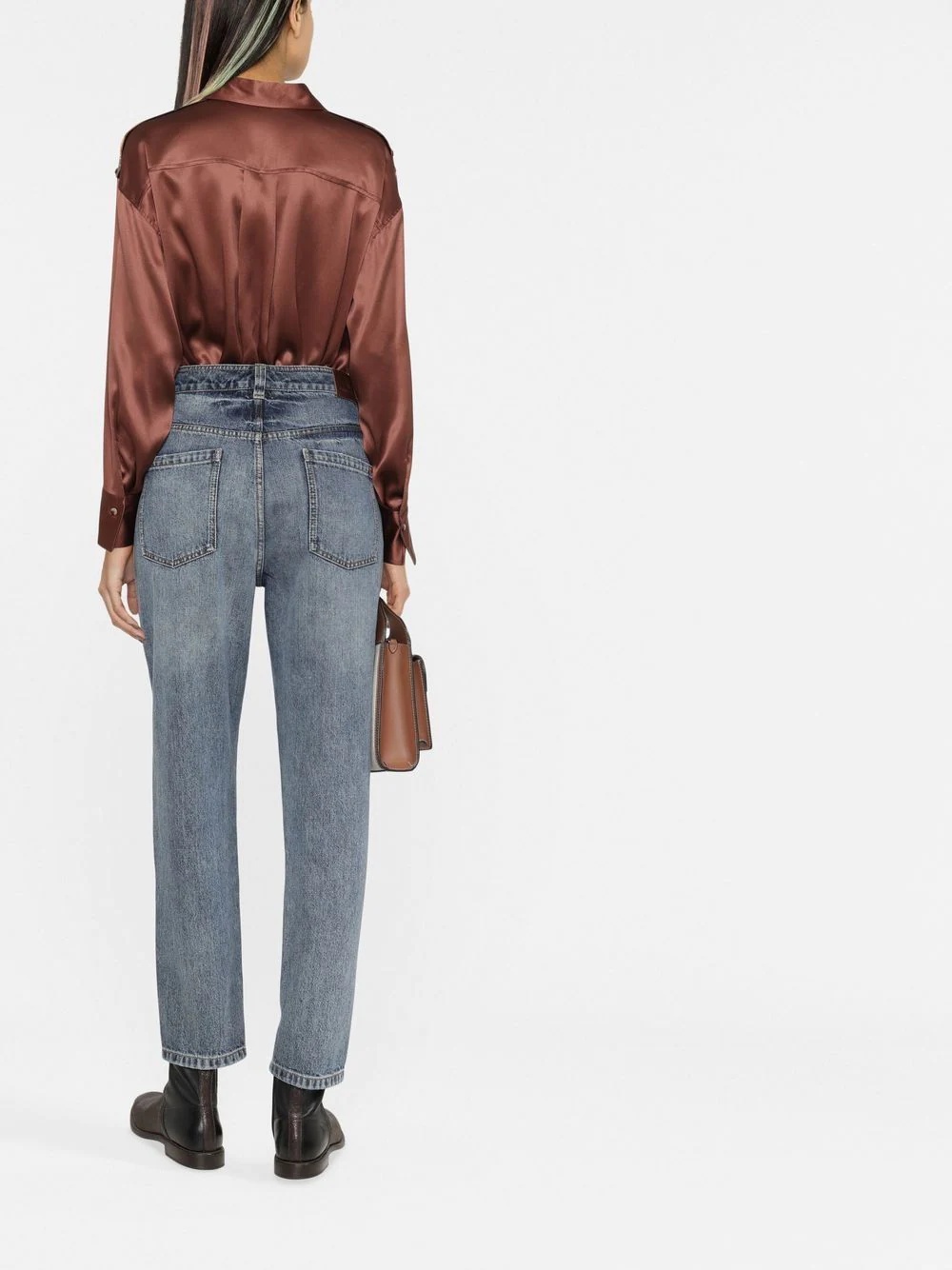 Monili chain detail shirt - 4
