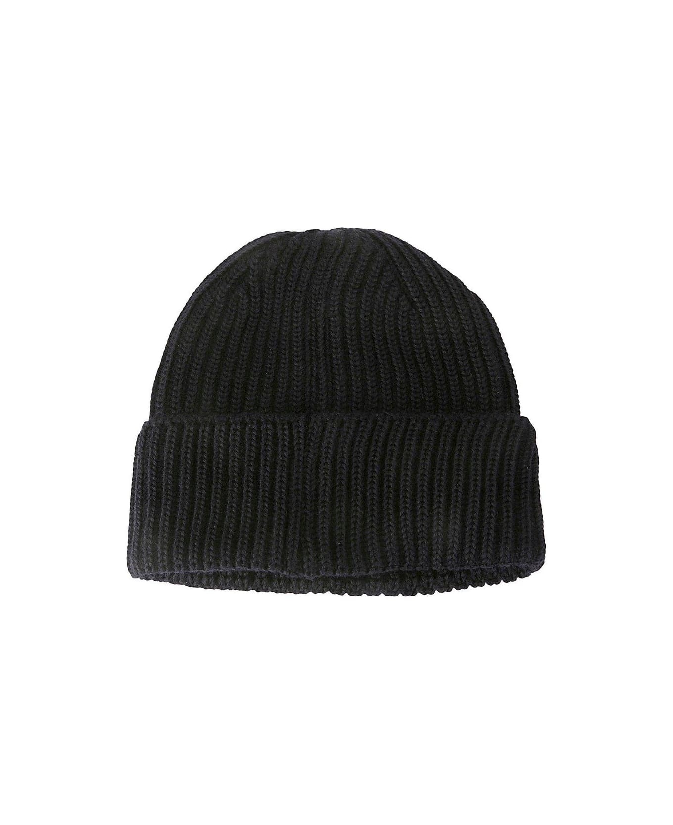 Lens Detailed Turn-up Hem Beanie - 2