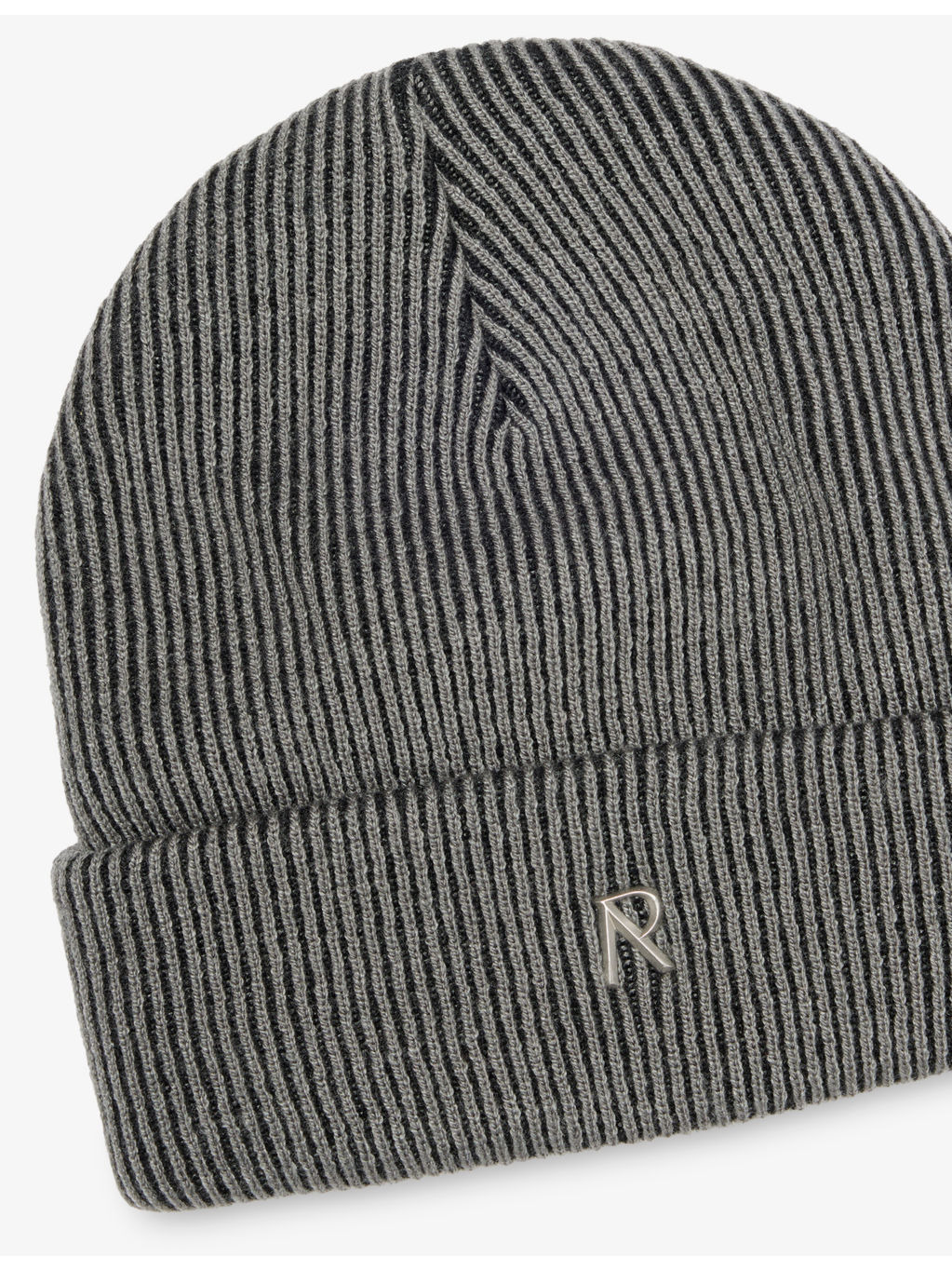 Vintage Ribbed Knitted Beanie - 2