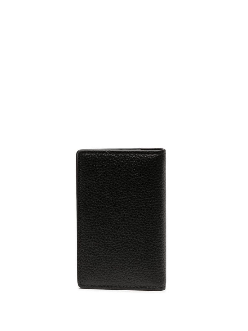 Mulberry logo-stamp leather card holder outlook