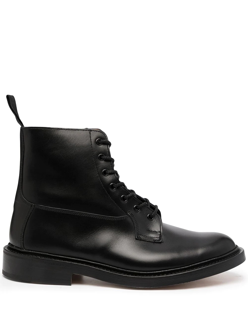 lace-up leather boots - 1