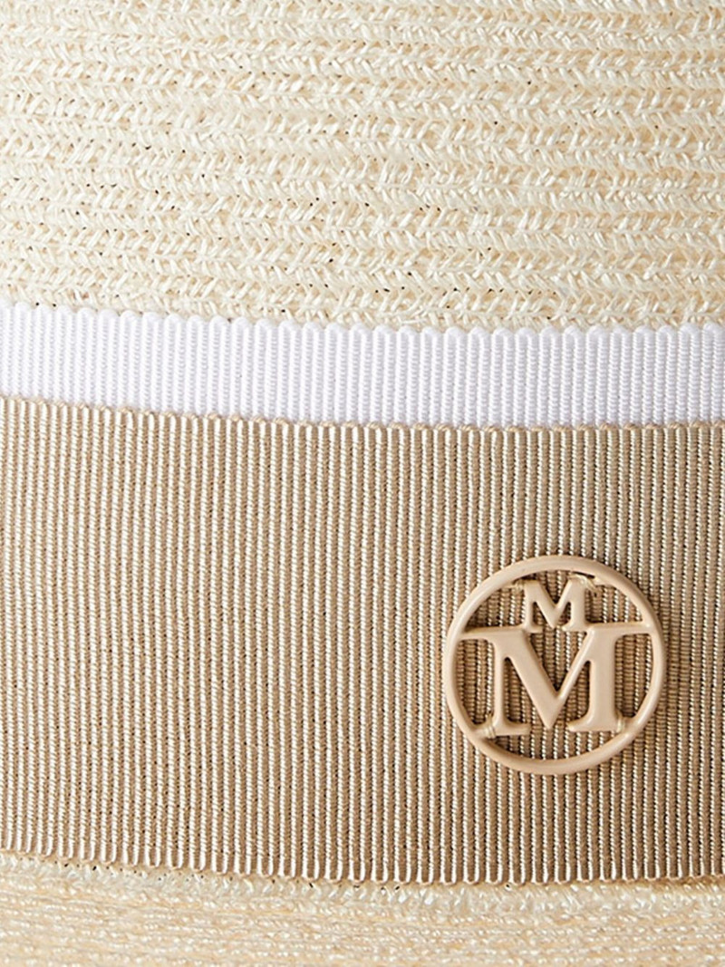 MAISON MICHEL Auguste boater hat outlook