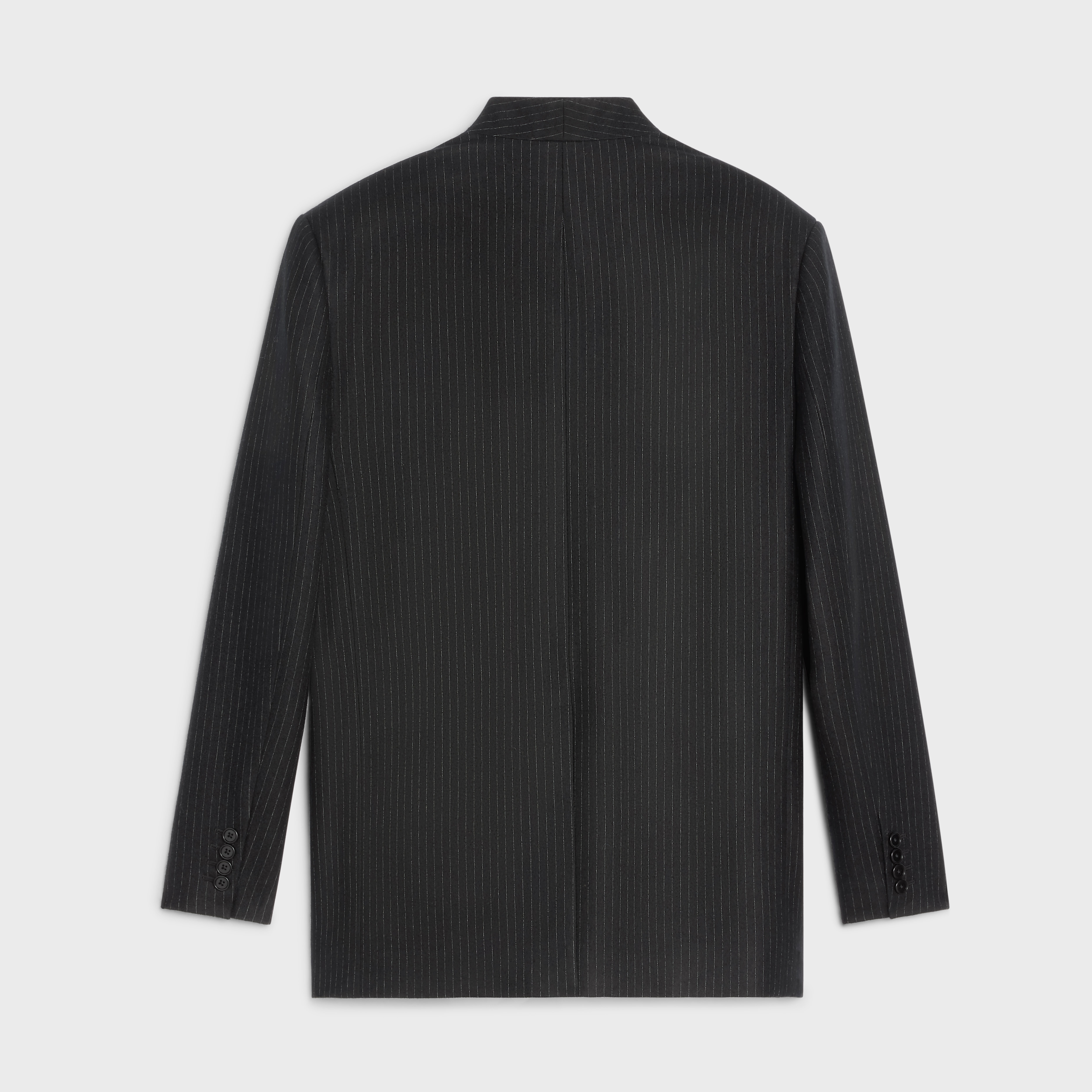 BOXY JACKET IN STRIPED FLANNEL - 2