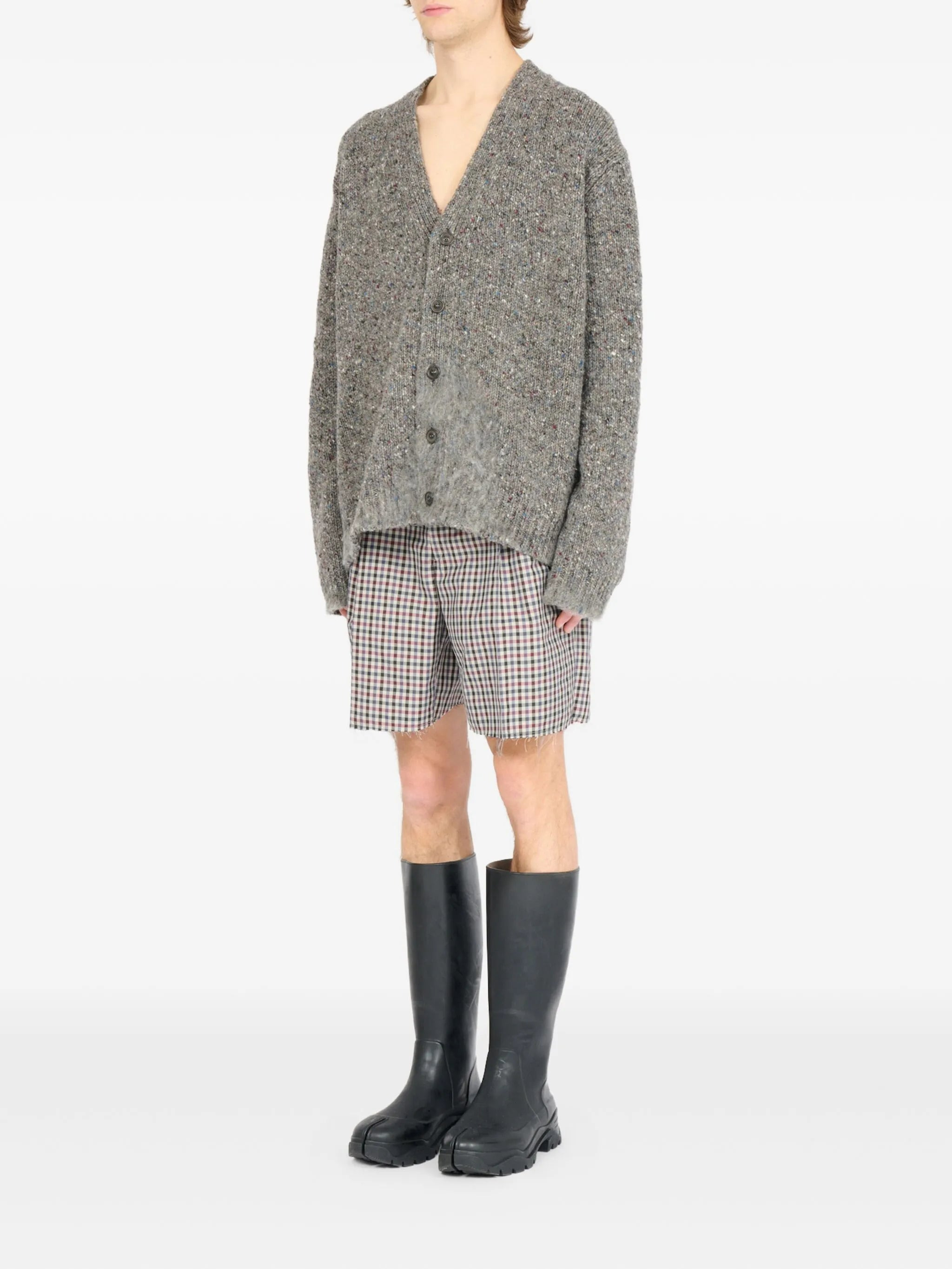 Maison Margiela Textured Button-up Cardigan - 5