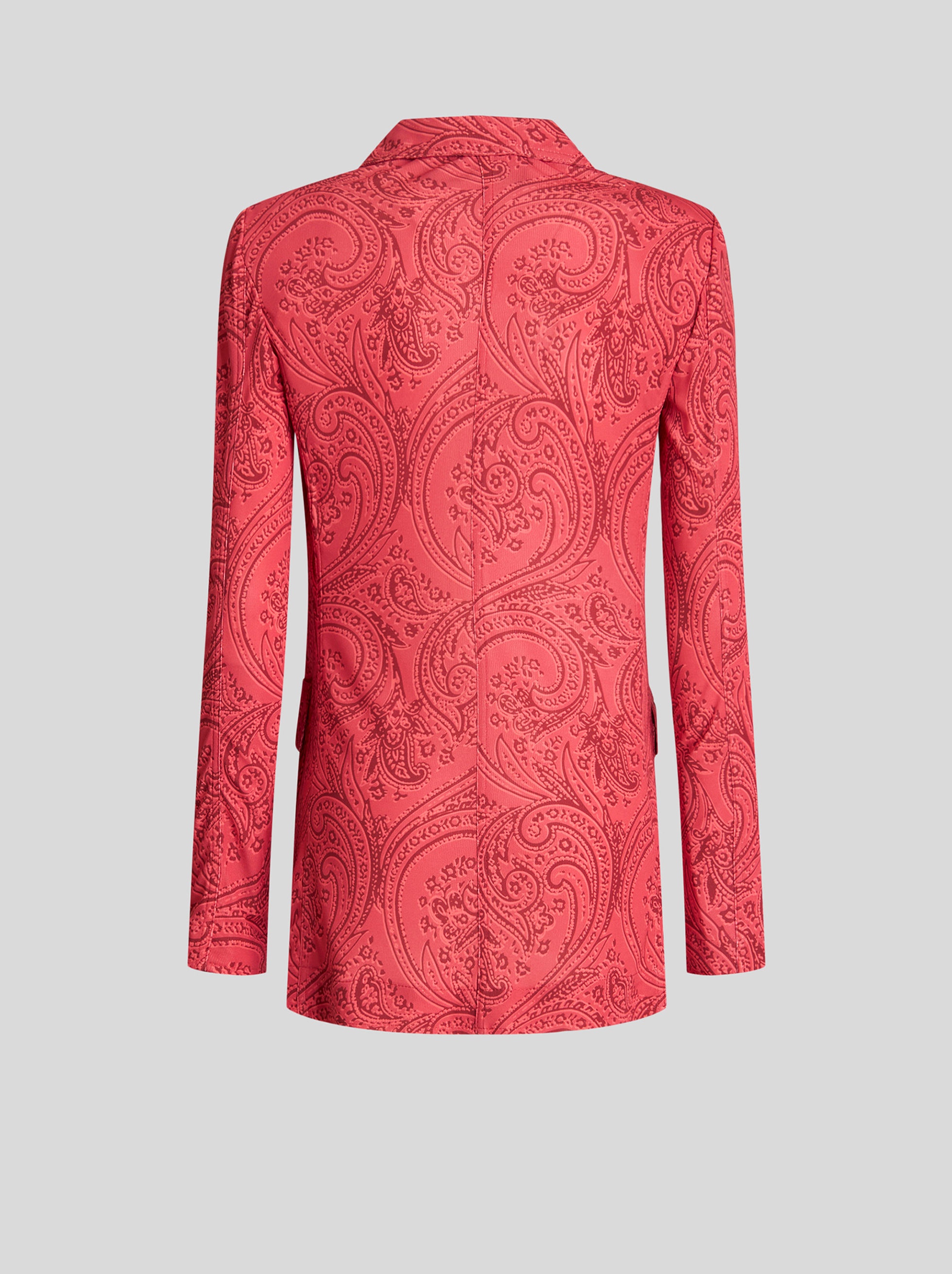 GRAPHIC PAISLEY PRINT JACKET - 5
