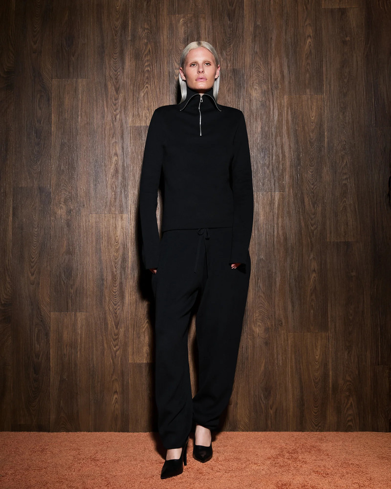 entire studios LOUNGE PANT BLACK outlook
