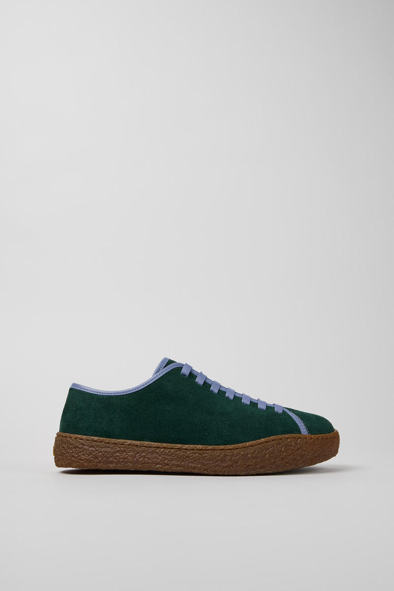 Multicolor Suede and Leather Shoes for Men. 1
