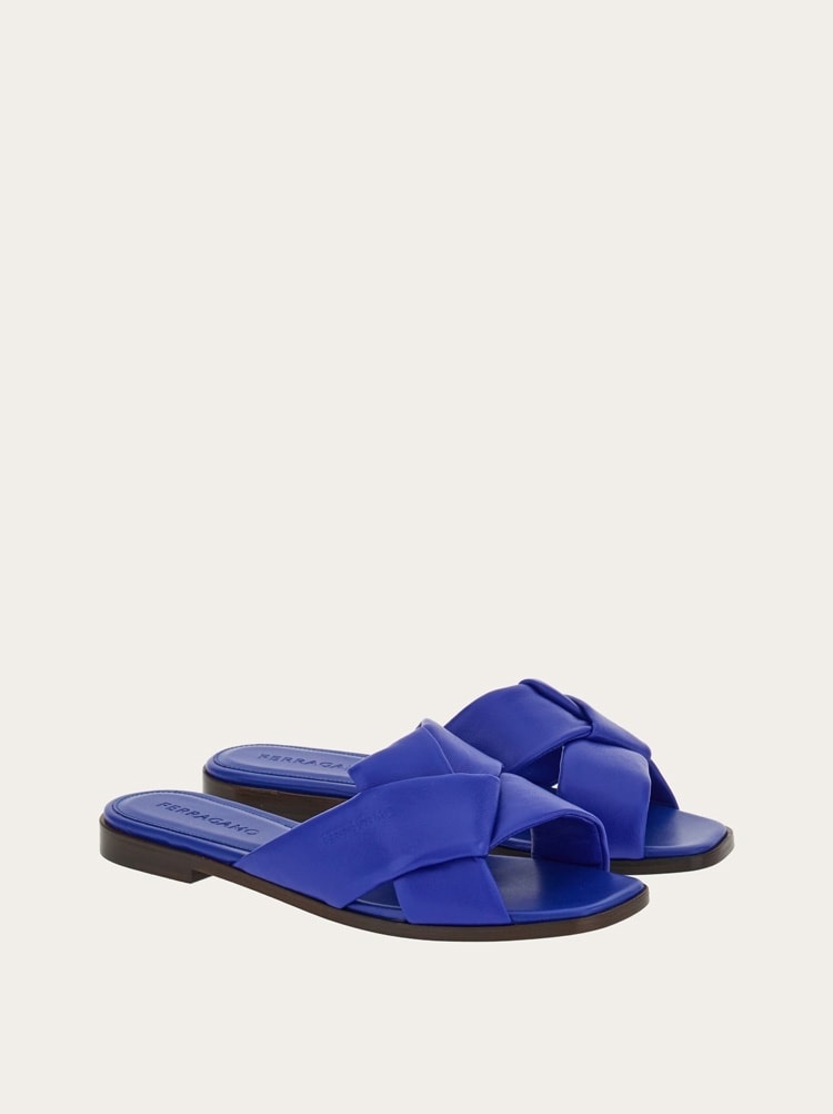 KNOTTED-STRAP SLIDER - 5