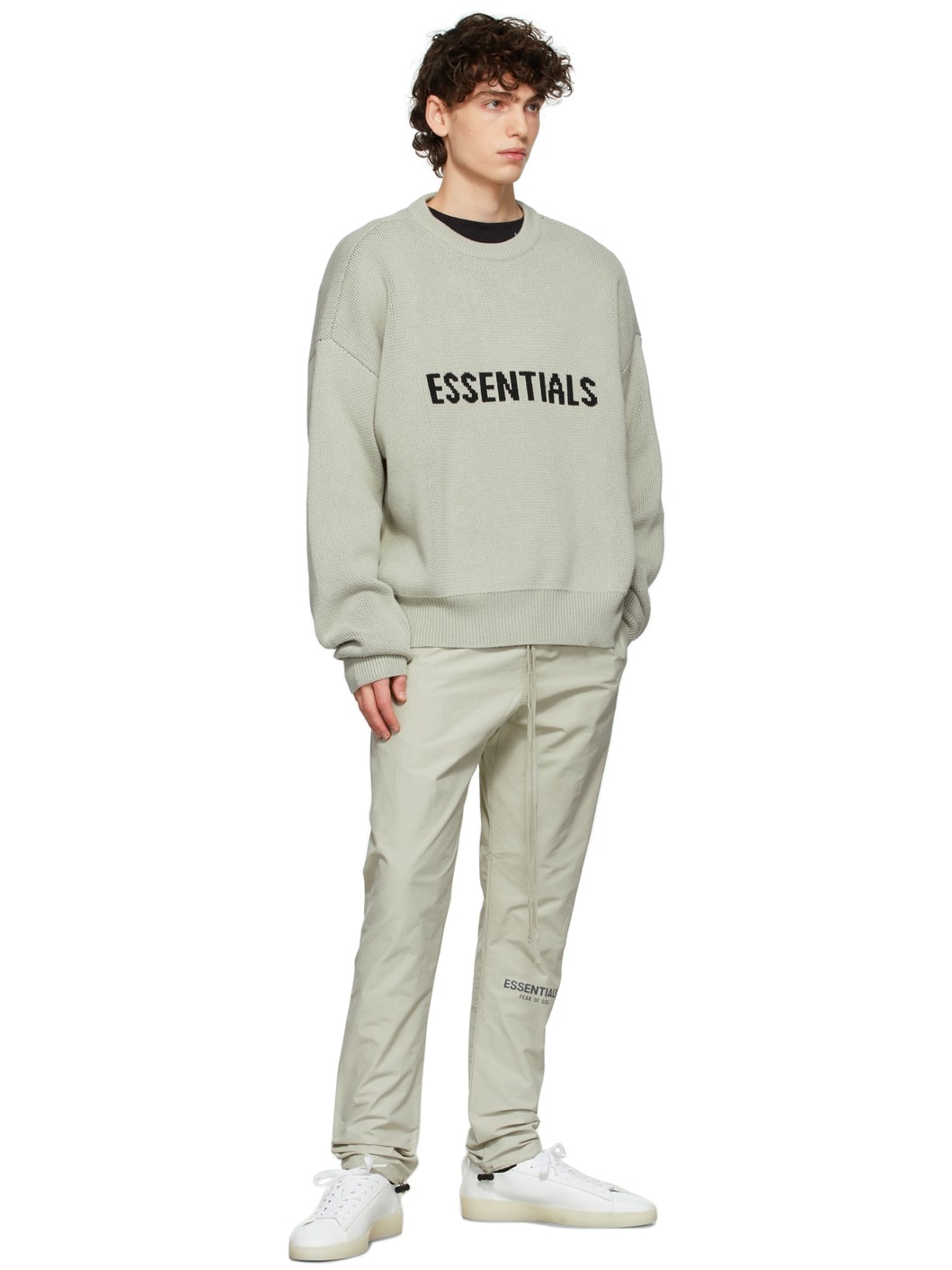 SSENSE Exclusive Green Knit Pullover Sweater - 4