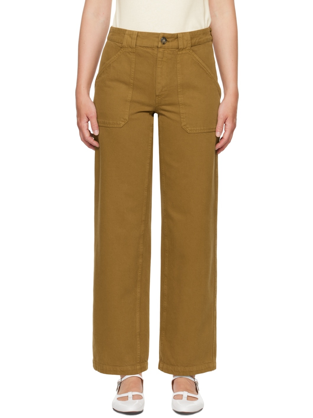 Brown Sidney Trousers - 1