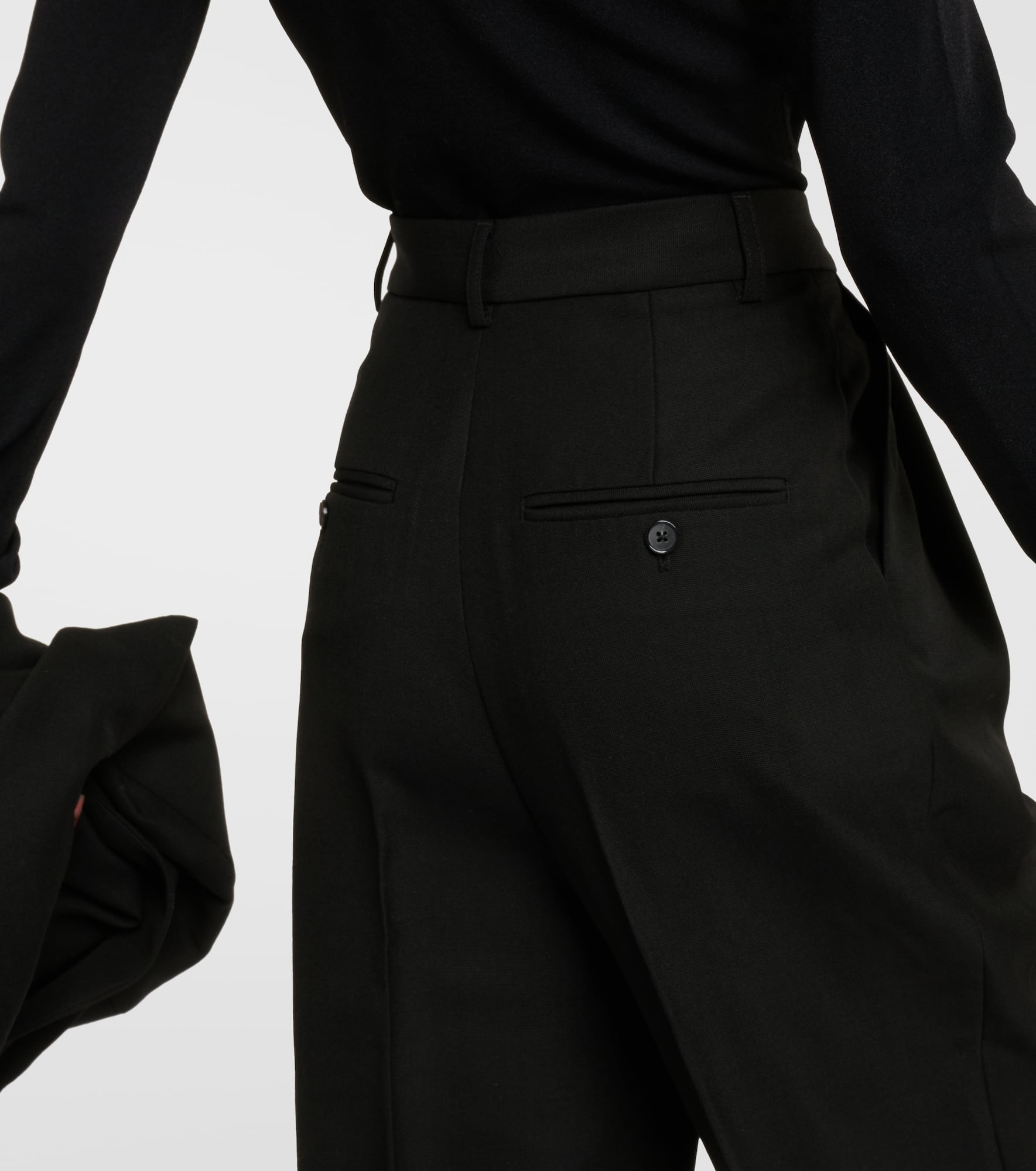 High-rise cropped straight pants - 5