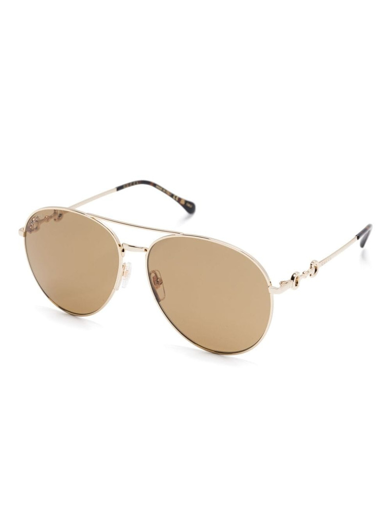 GUCCI Horsebit-detail sunglasses outlook