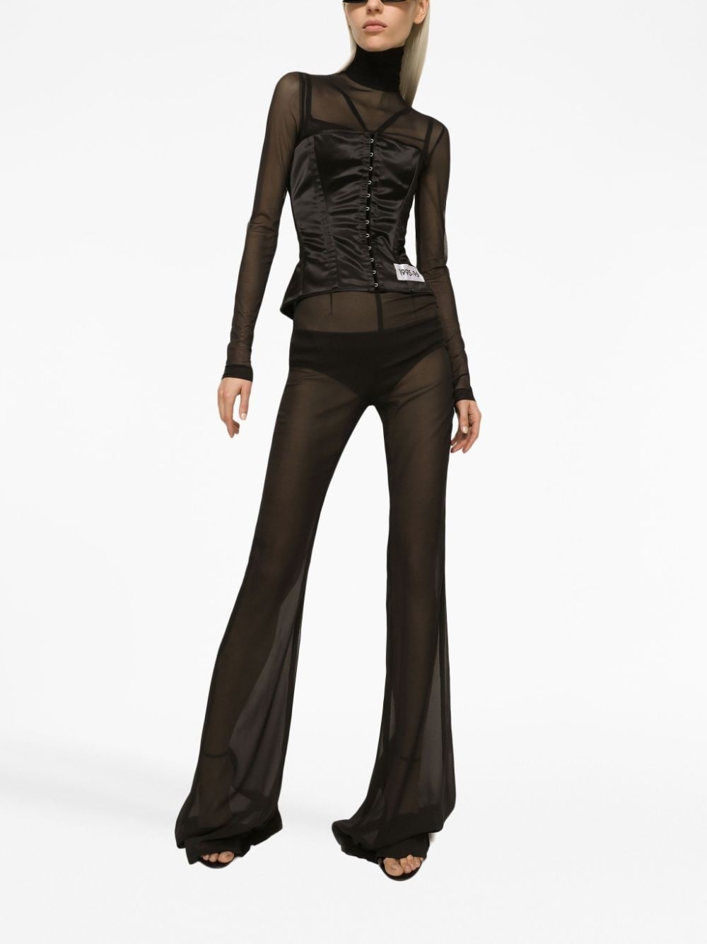 Re-Edition sleeveless bustier top - 2