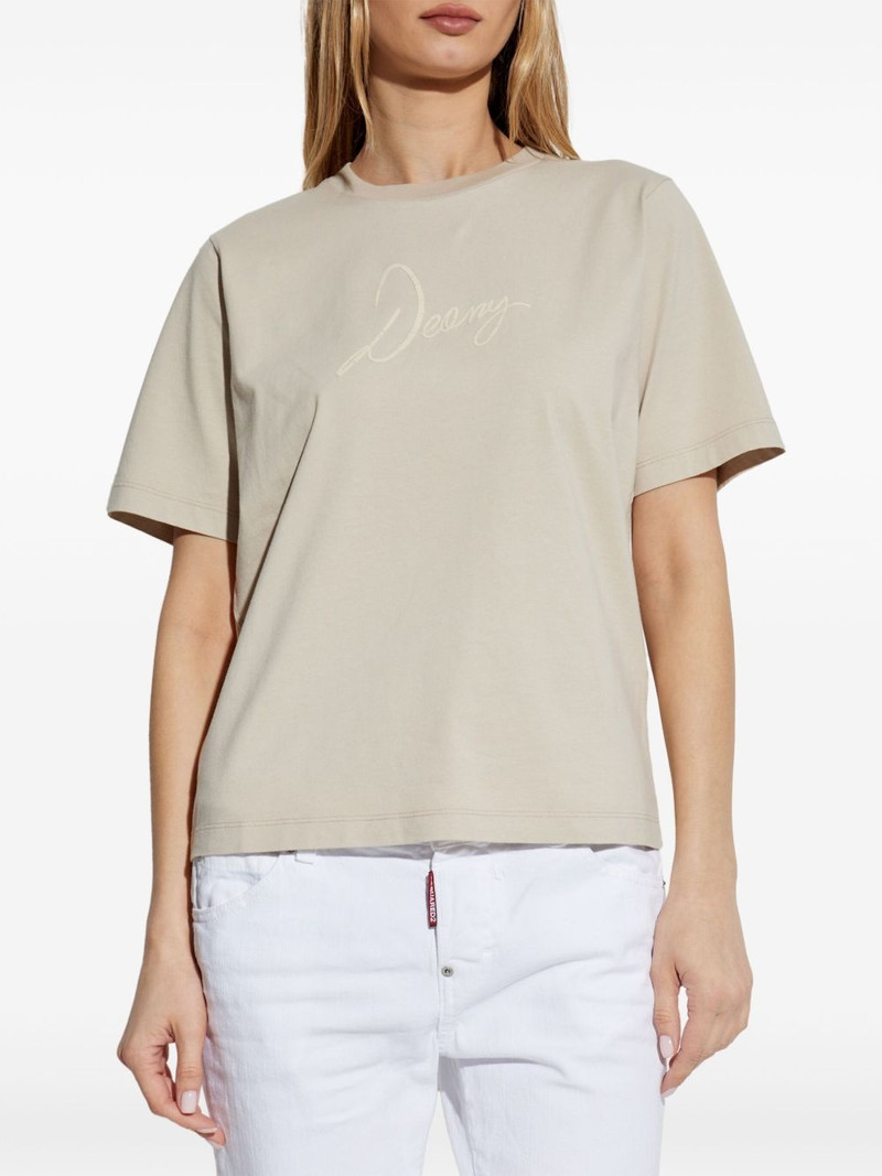 text-print T-shirt 3