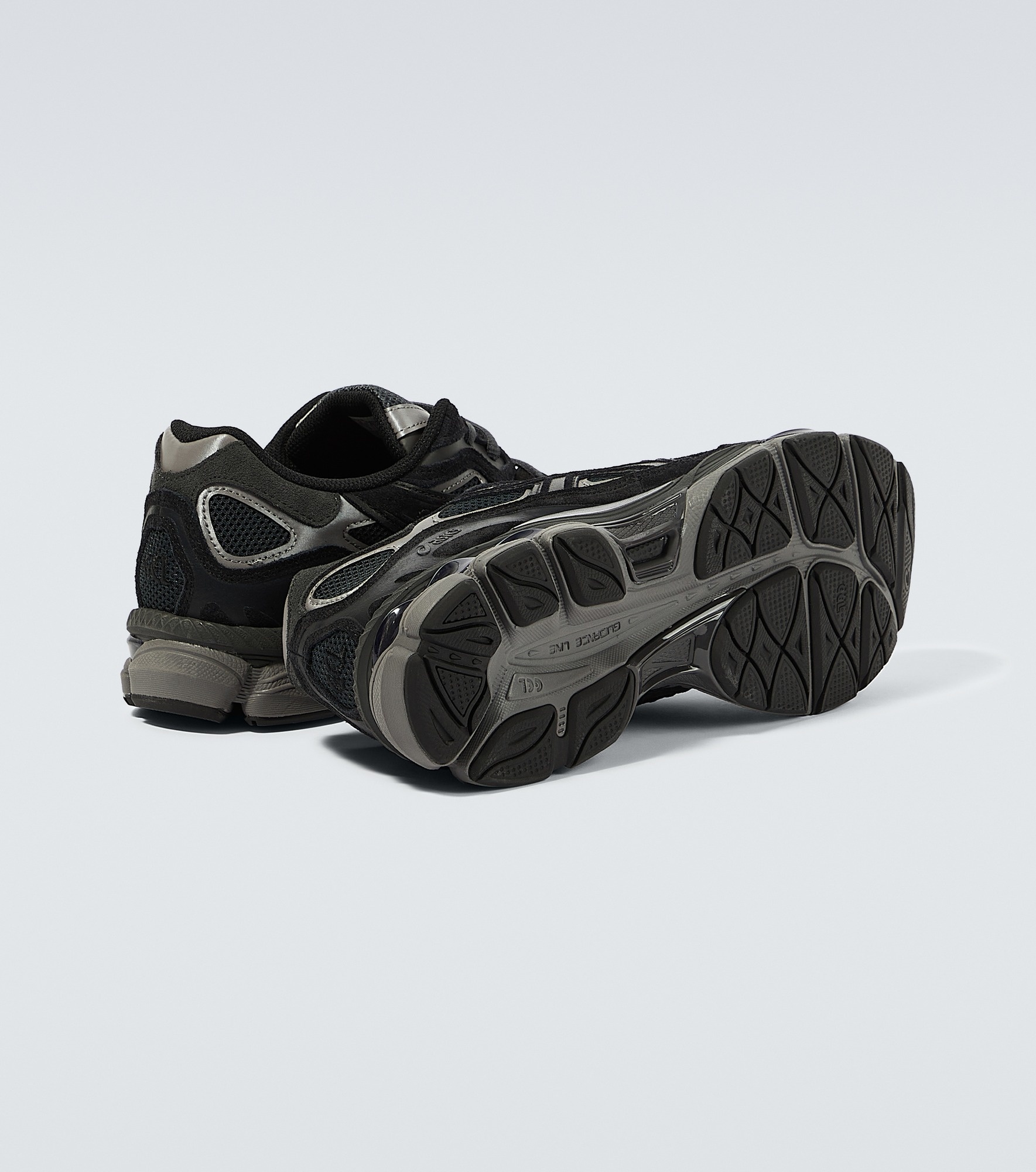 GEL-NYC leather-trimmed sneakers - 7