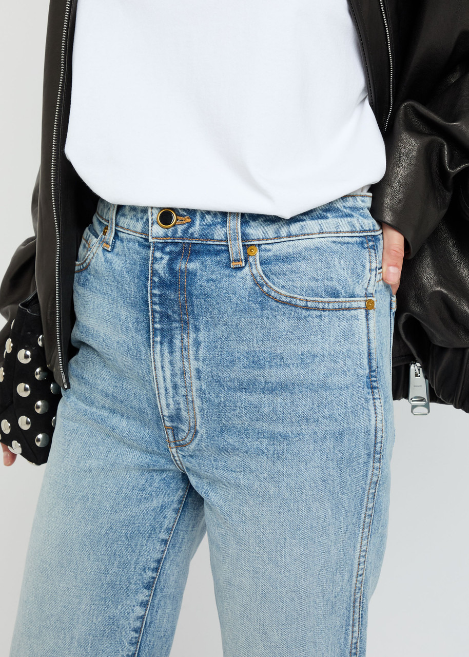 Khaite Abigail Straight-leg Jeans - 5