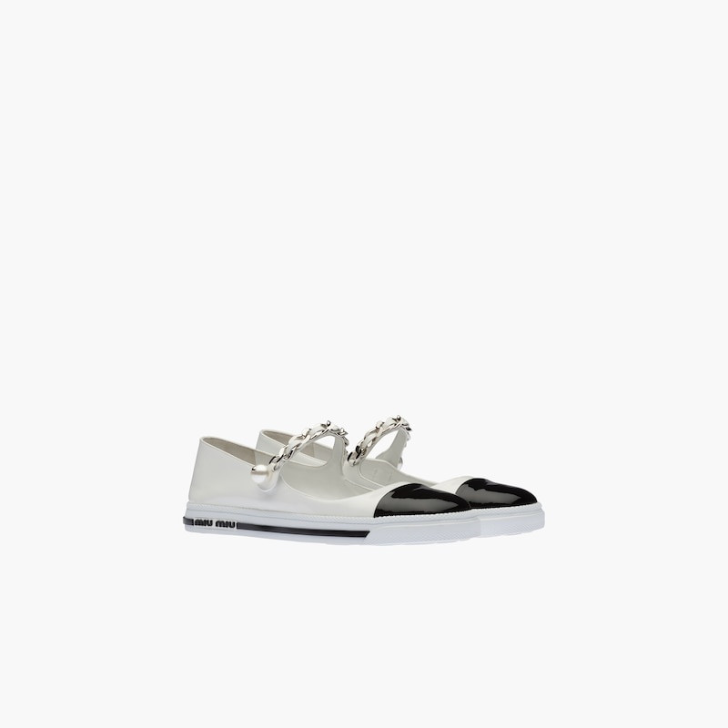 Miu Miu Patent leather ballerinas outlook