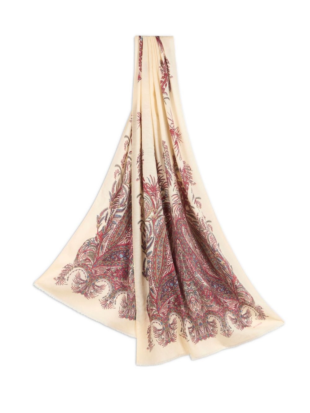 paisley-print scarf - 2