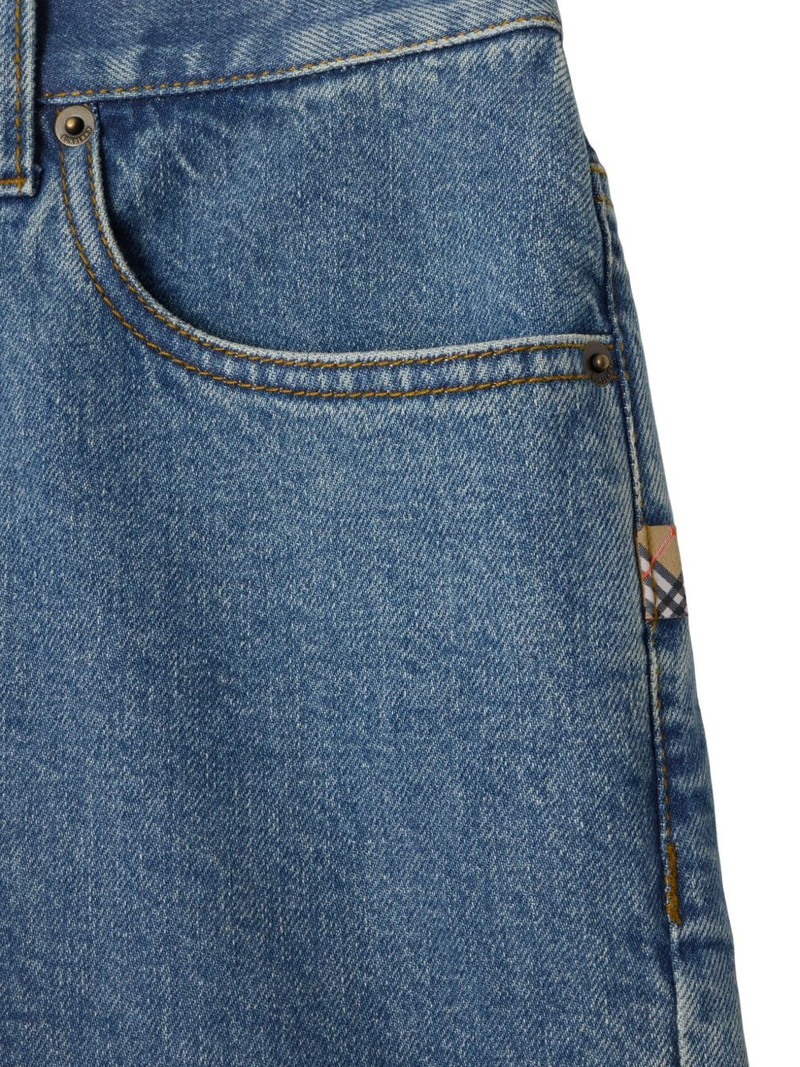 Burberry denim shorts outlook