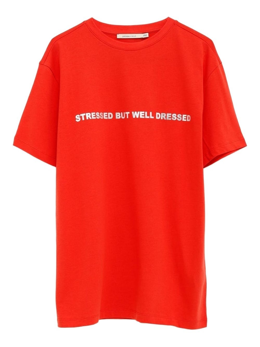 Stress cotton T-shirt - 1