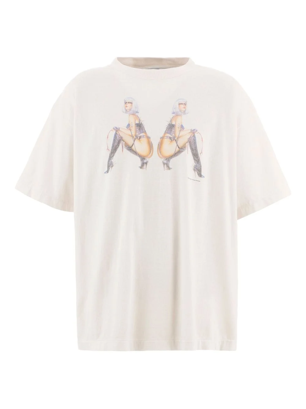 graphic-print cotton T-shirt - 1