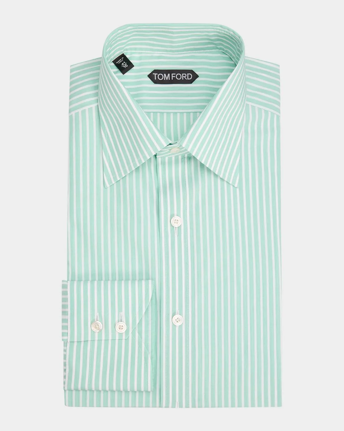 Men's Striped Cotton Shirt - 1