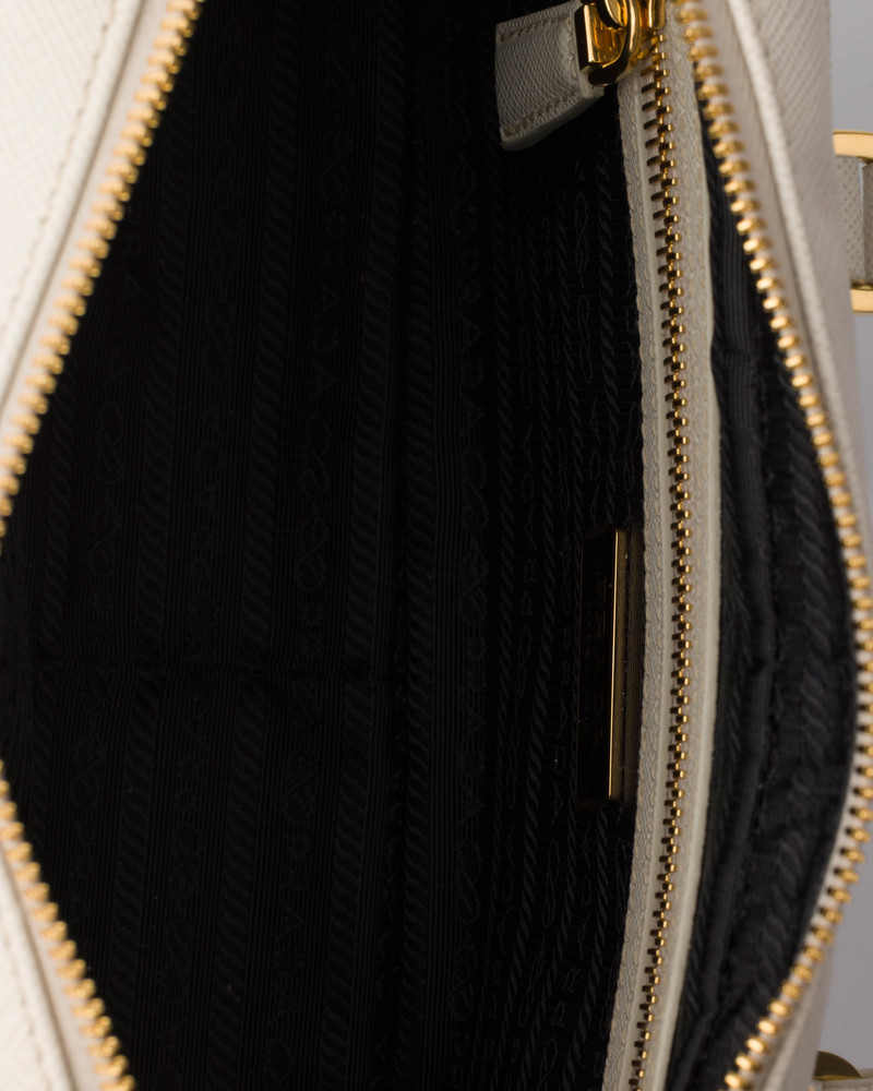 Small Saffiano leather top-handle bag 4