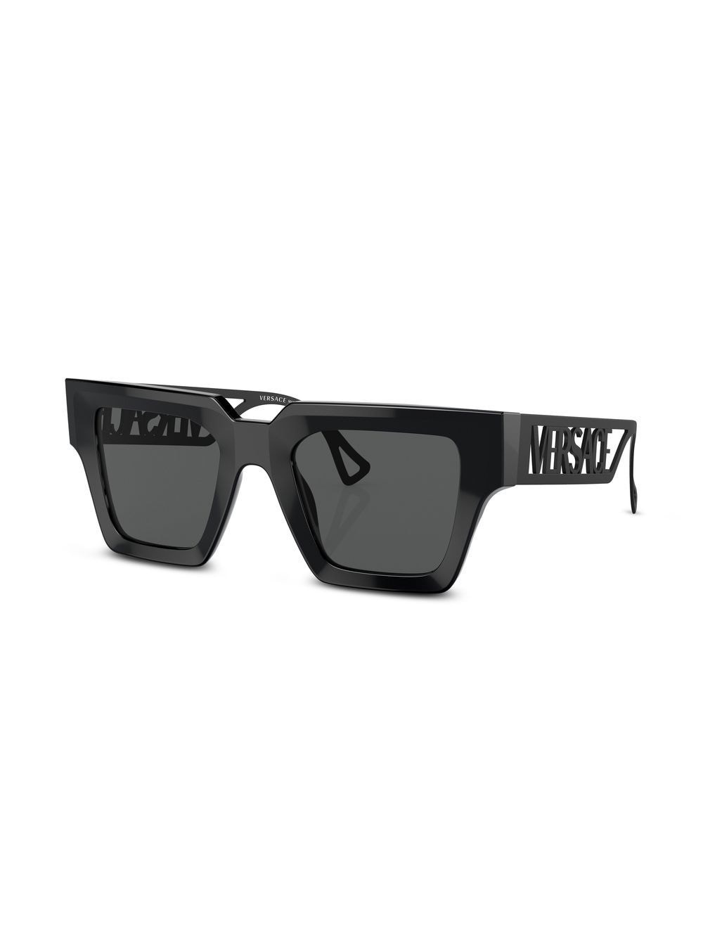 logo-embossed square-frame sunglasses - 2