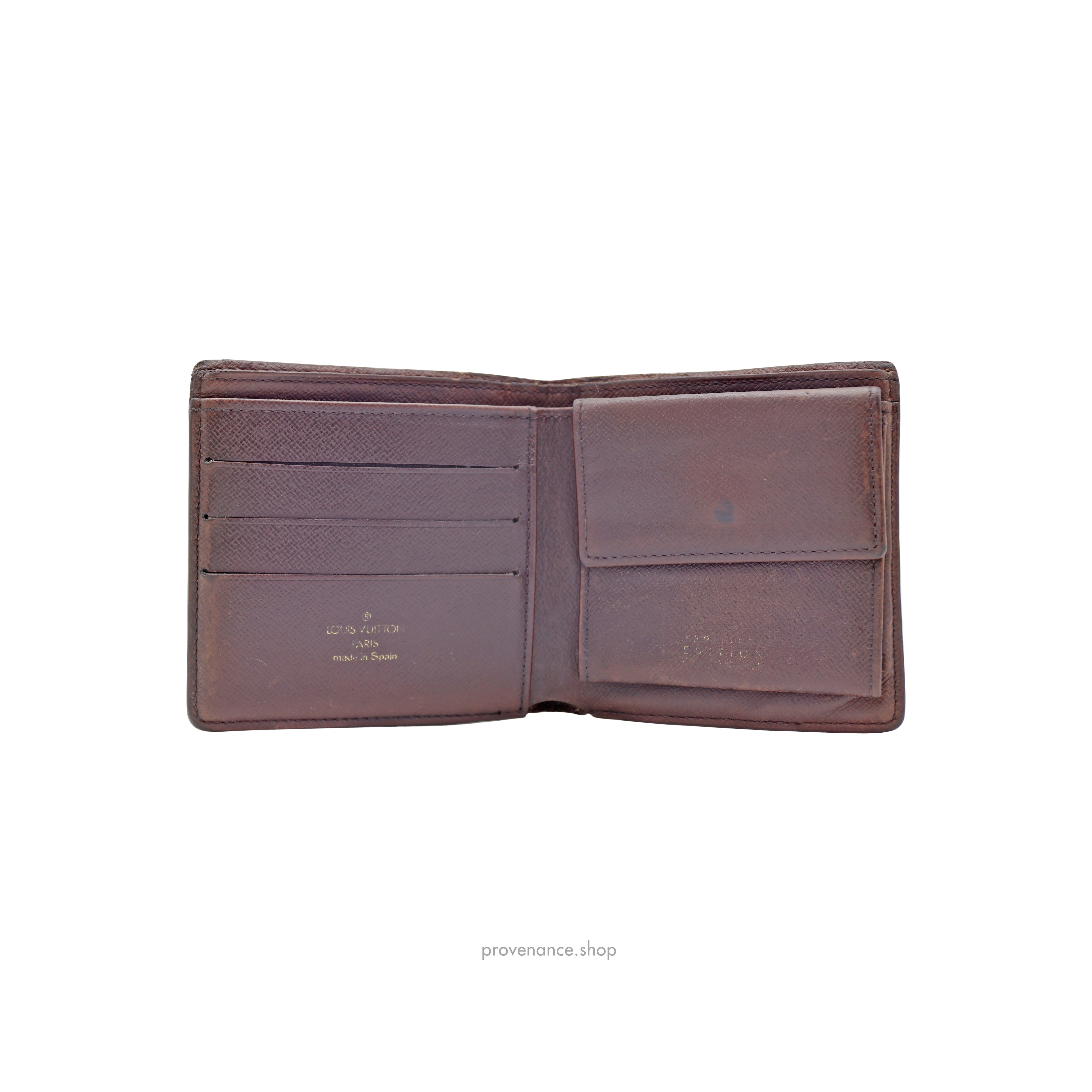 Louis Vuitton Centenaire Edition Marco Wallet - Damier Ebene - 6