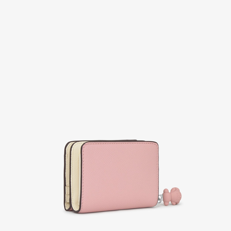 TOUS Medium pink Bifold wallet TOUS Audree Saffiano outlook