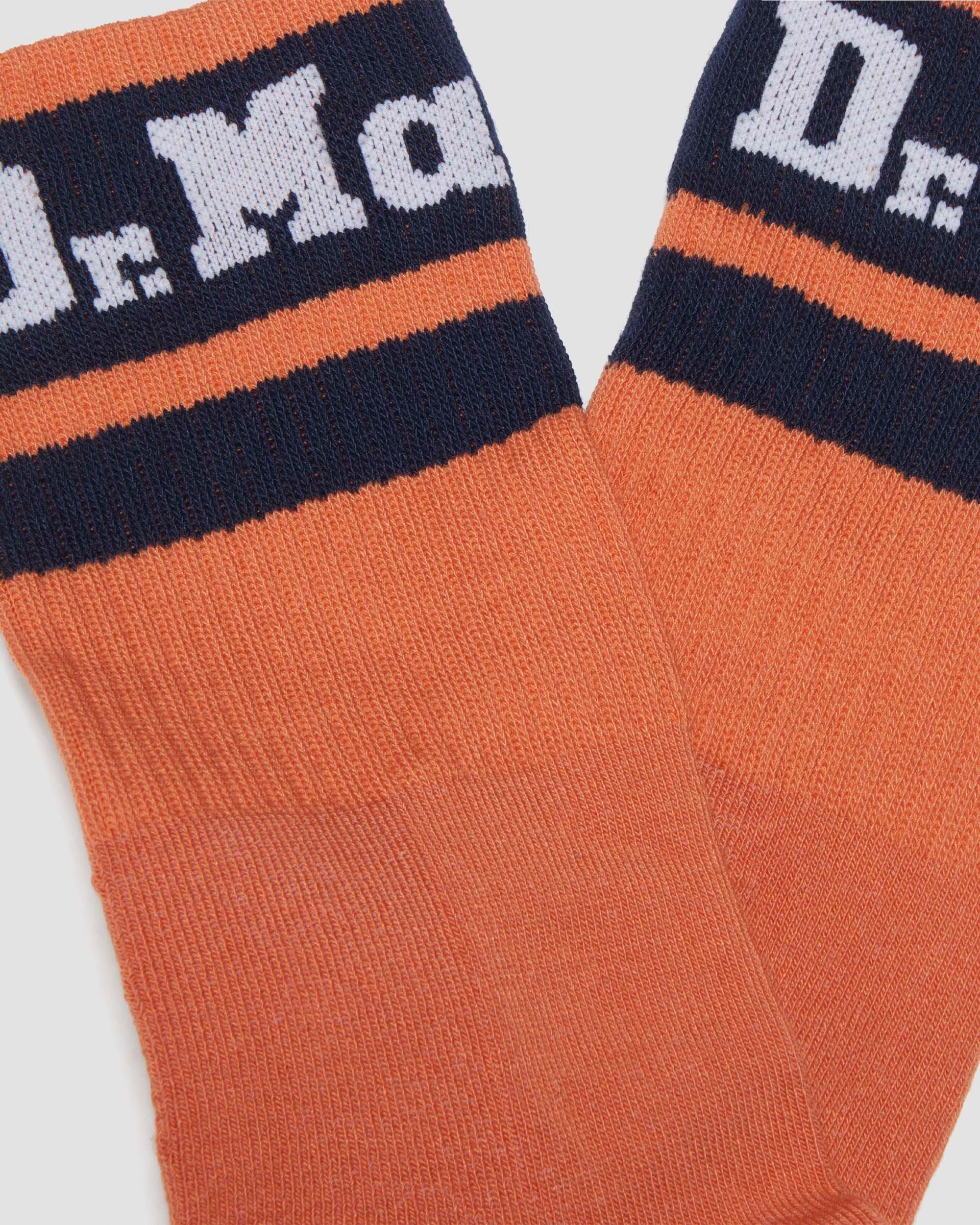Athletic Logo Organic Cotton Blend Socks - 3