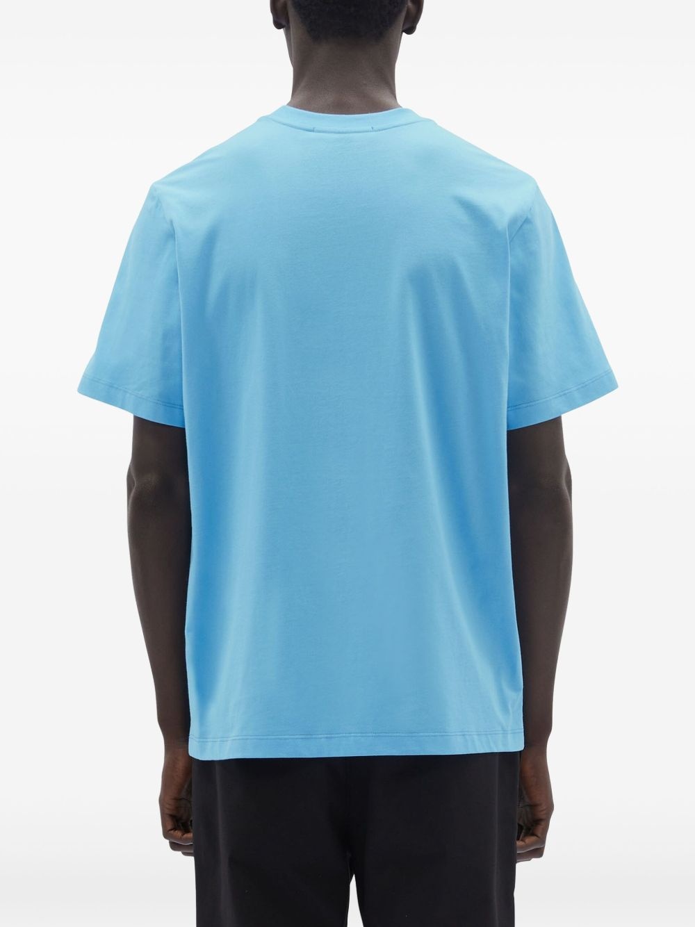 logo-embroidered T-shirt - 4