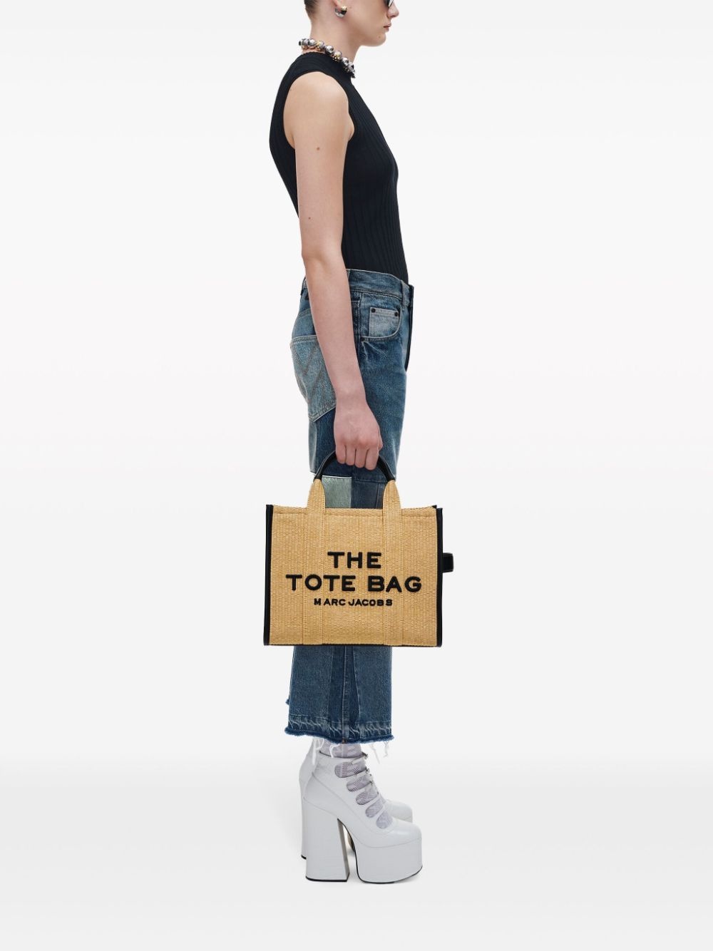 The Medium Woven tote bag - 2