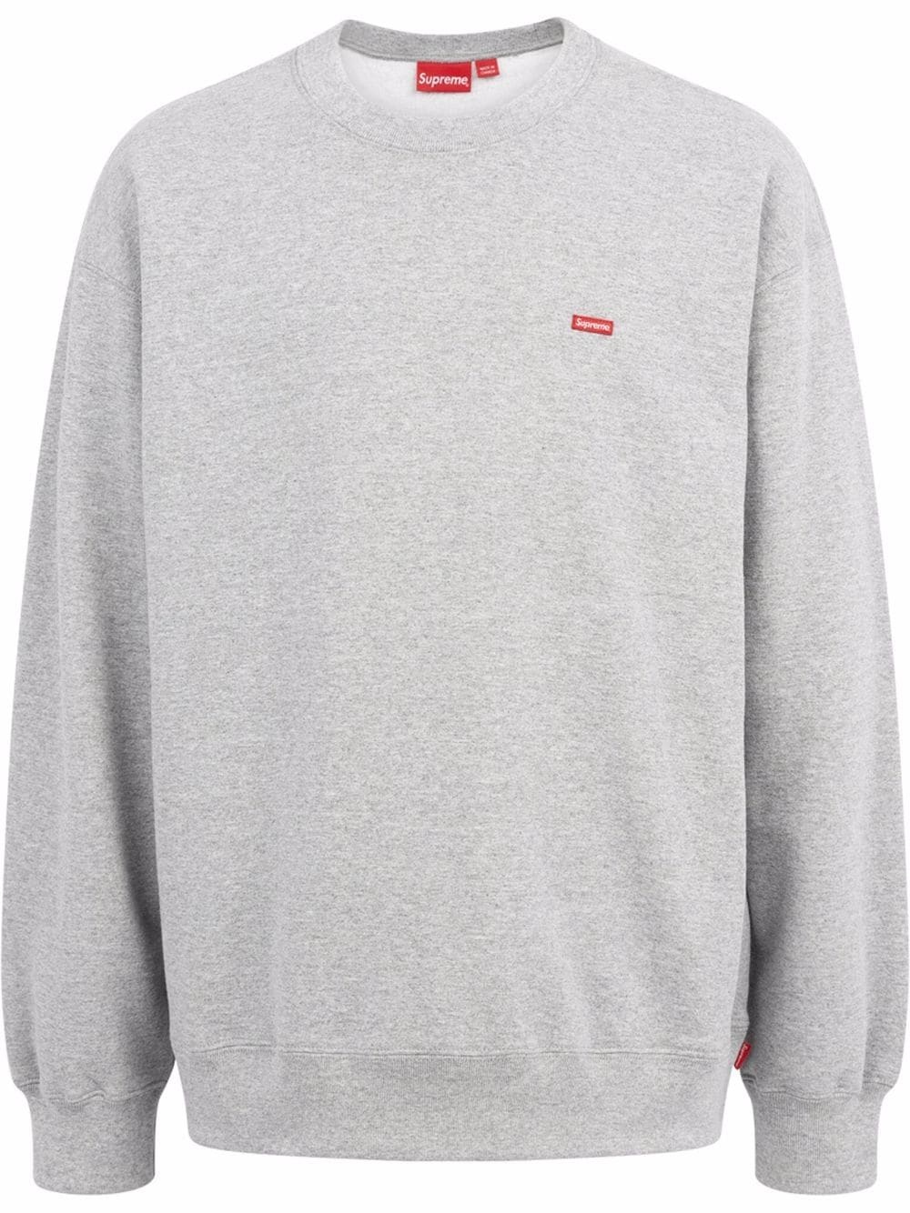 box logo crewneck sweatshirt - 1