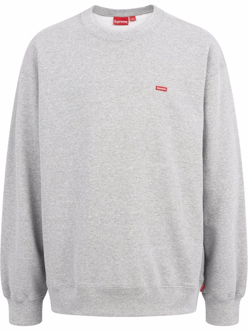 box logo crewneck sweatshirt 1