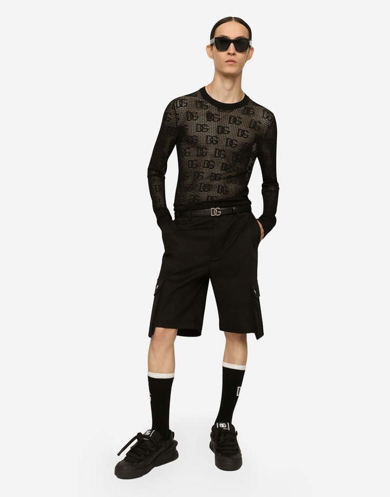Dolce & Gabbana Stretch cotton cargo shorts outlook