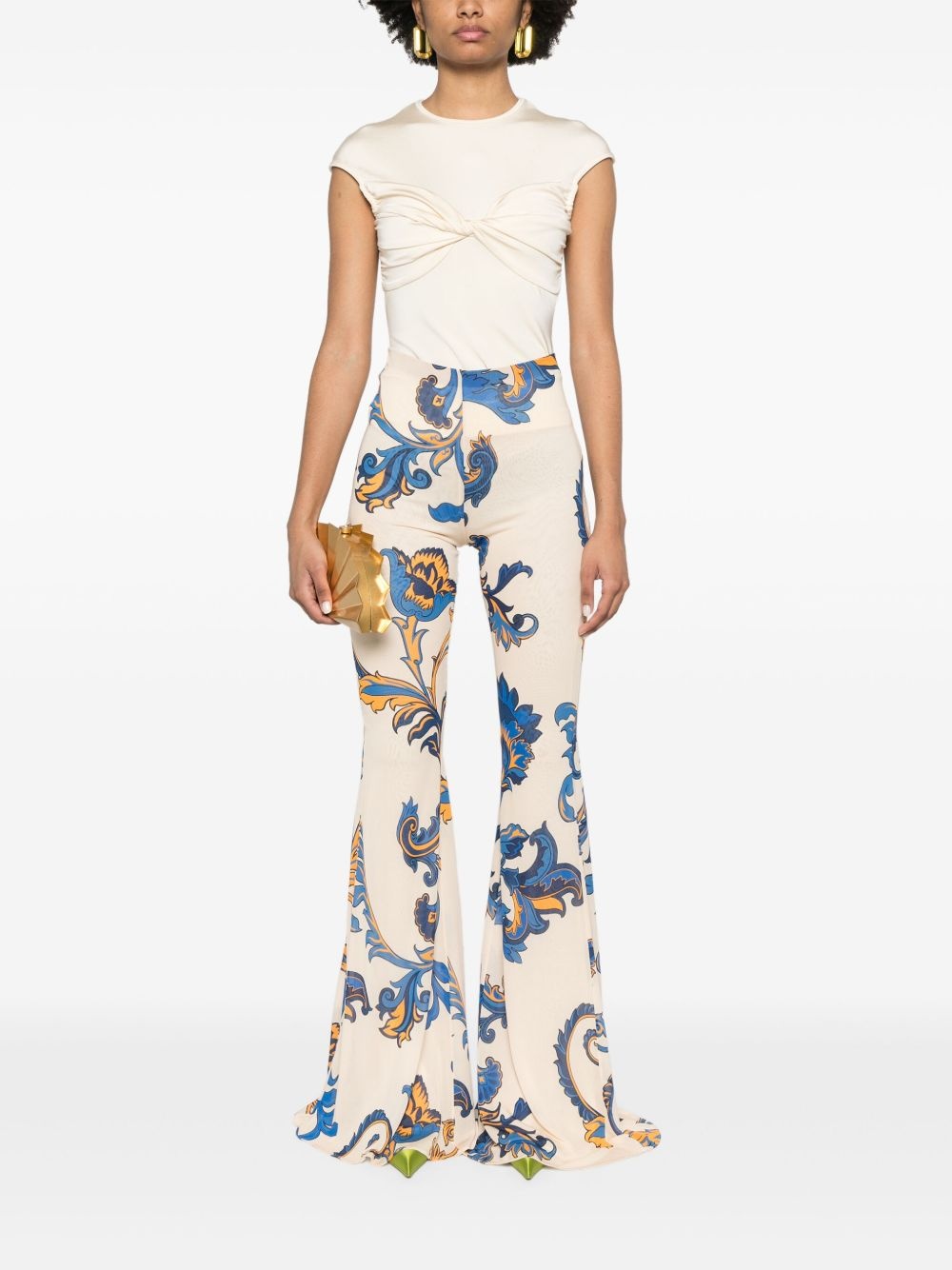 all-over-print trousers - 2