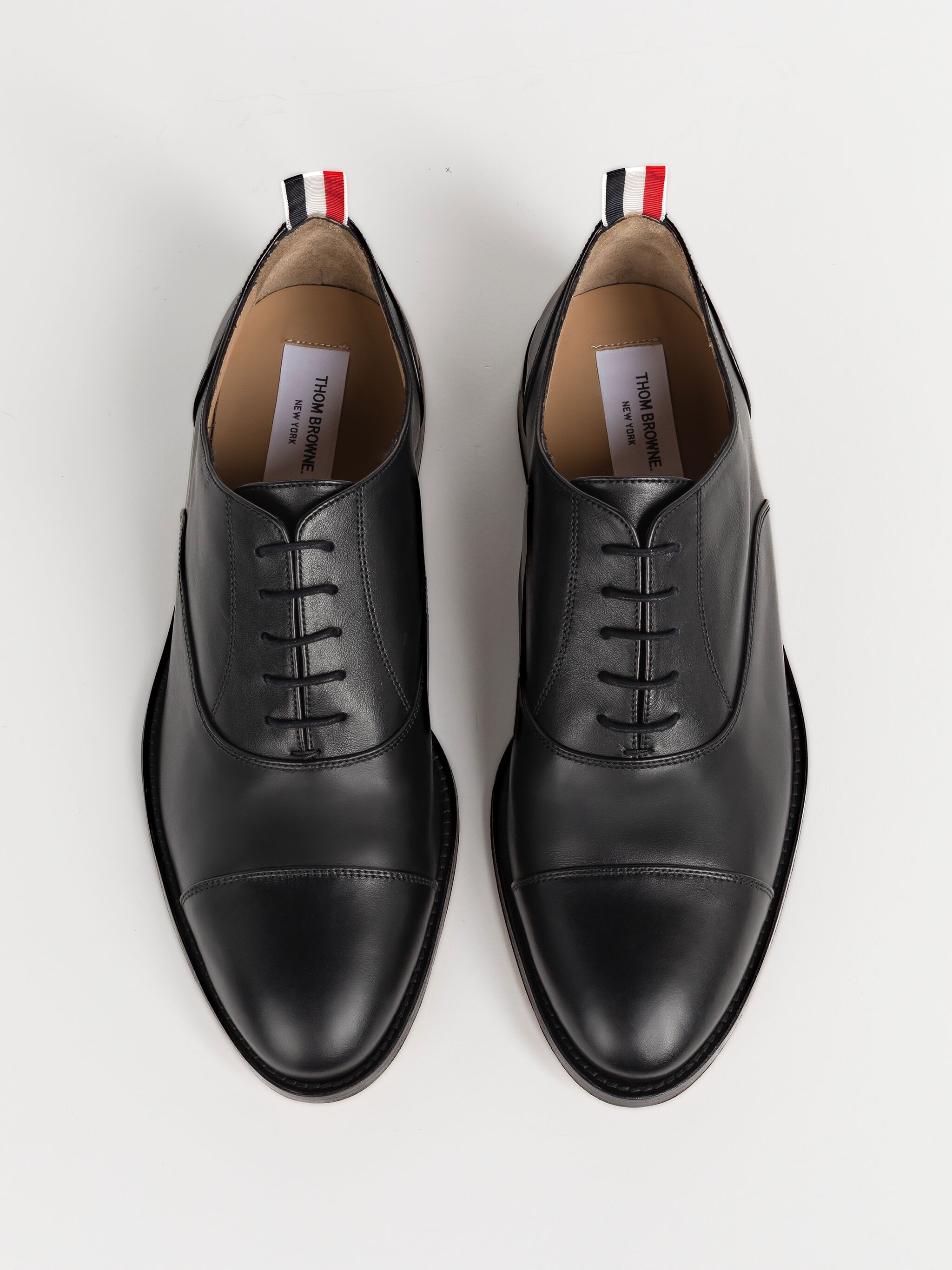 VITELLO CALF LEATHER CAP TOE OXFORD - 4