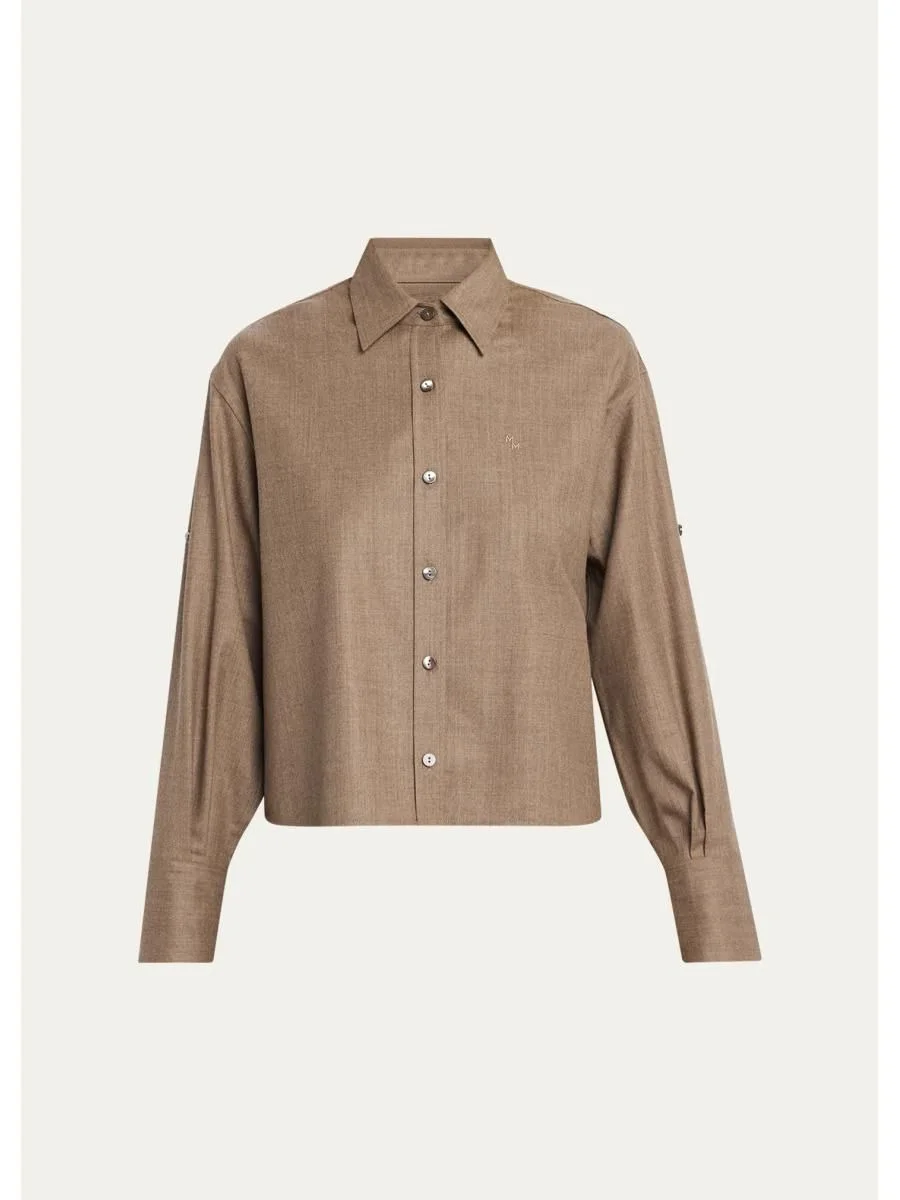 Stretch-Wool Shirt - 1