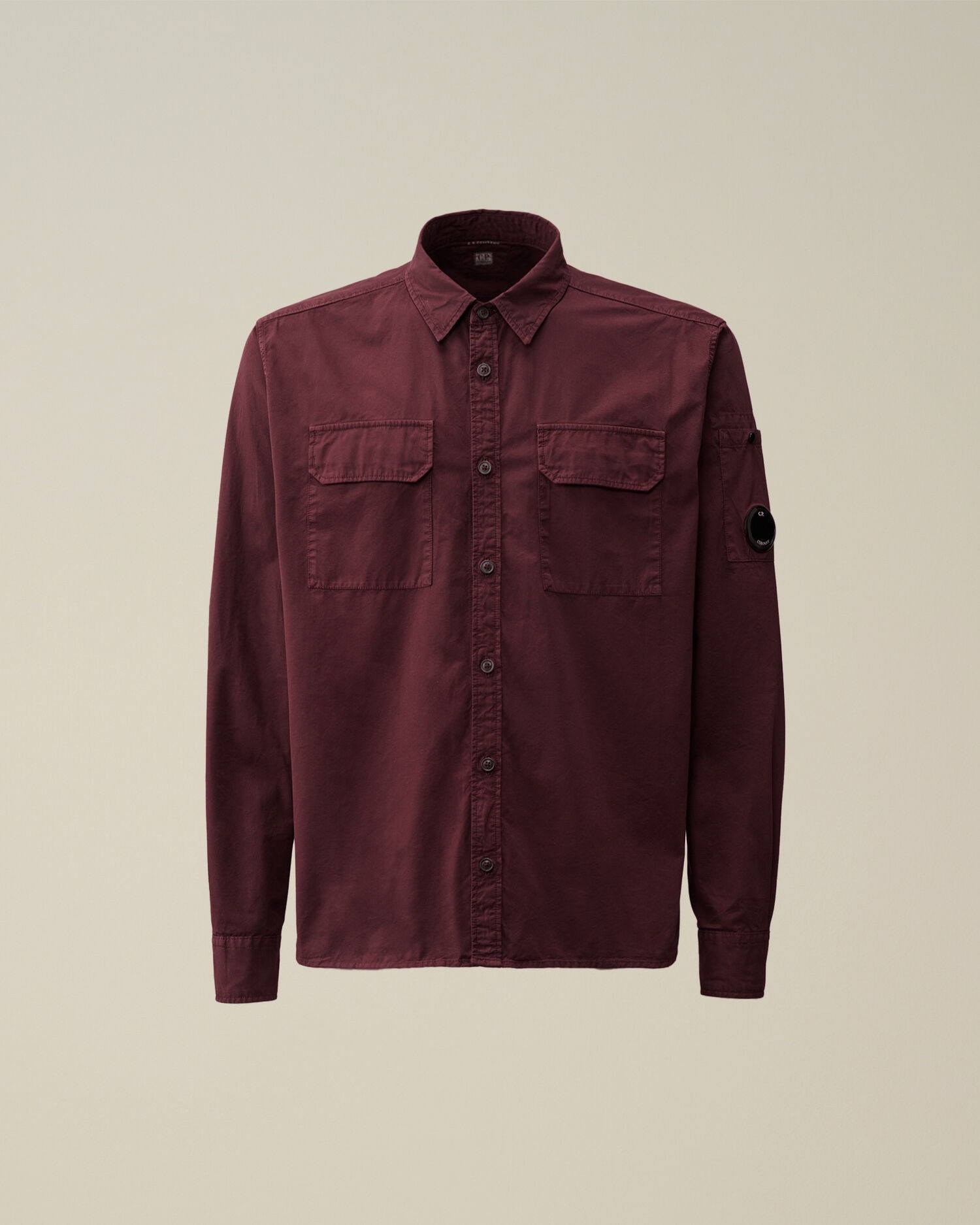 Organic Gabardine Buttoned Lens Shirt - 1