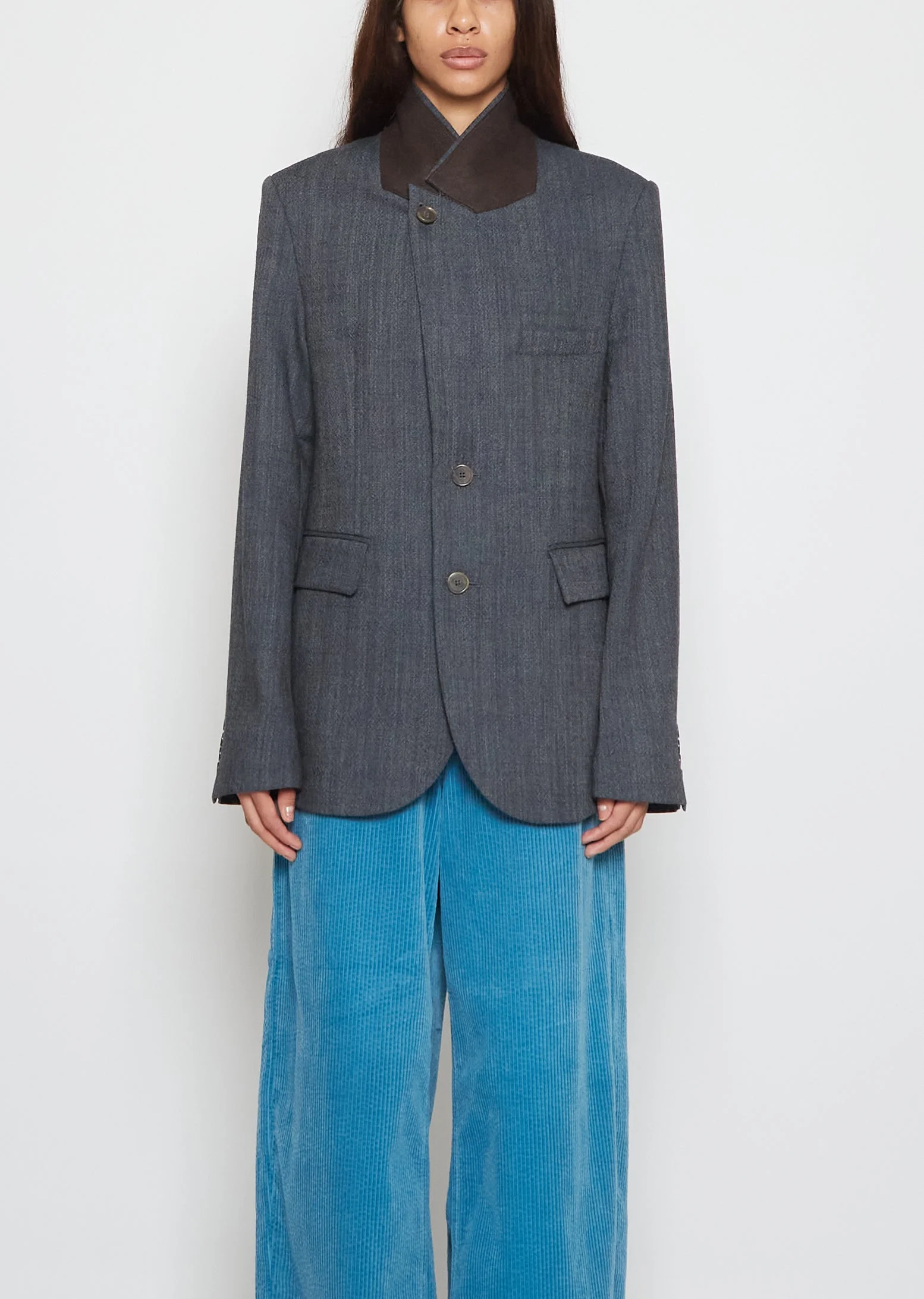 Sporting Wool Suiting Blazer - 1