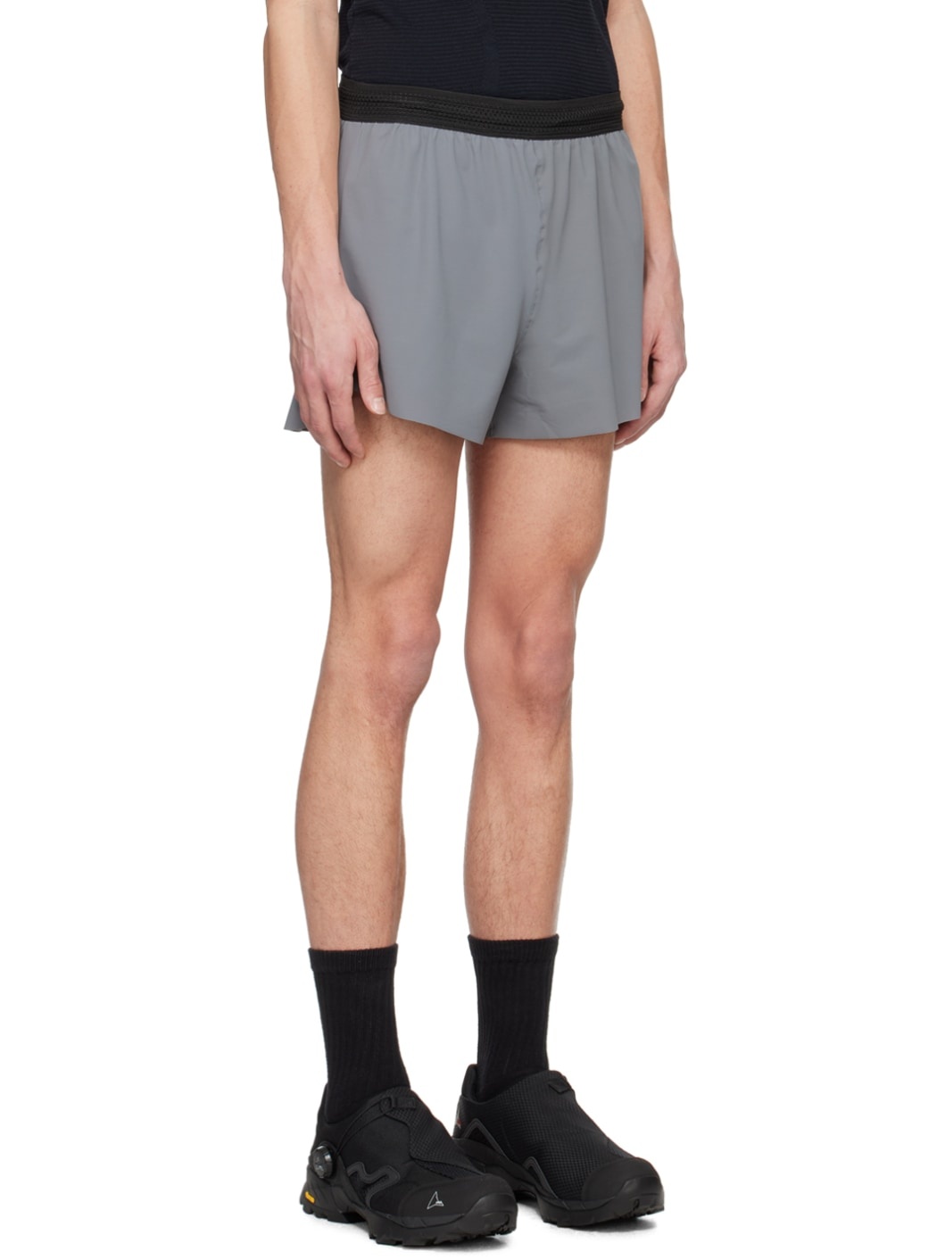 Gray Training Shorts - 2