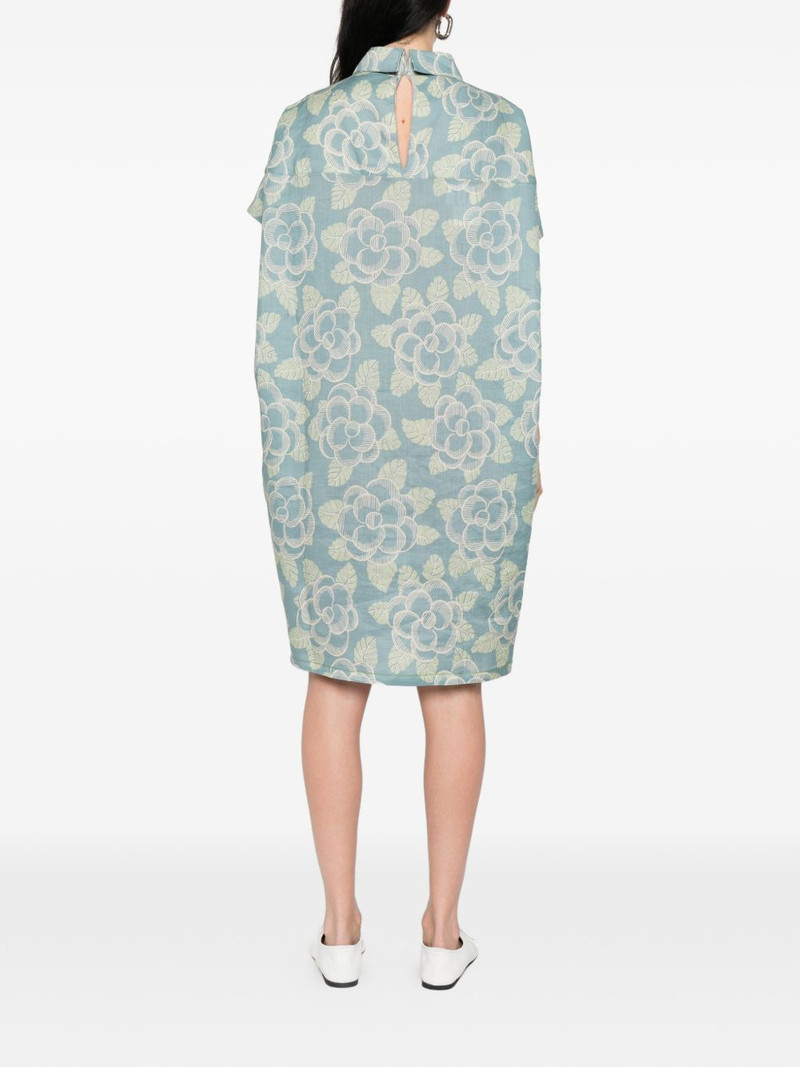 floral collar dress 4