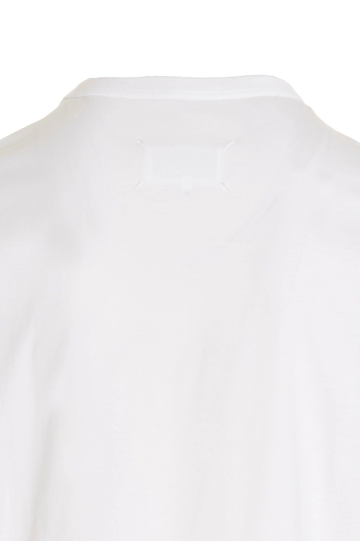Logo embroidery T-shirt - 5