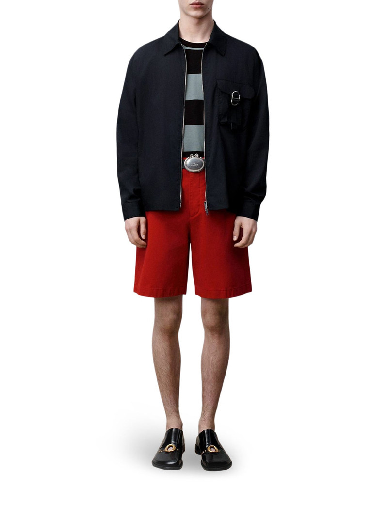 SHIRT JACKET WITH ZIP AND CD BUCKLE 1