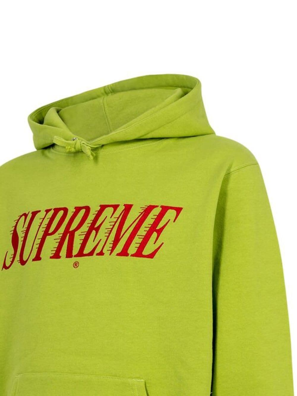 Crossover logo-print hoodie - 2
