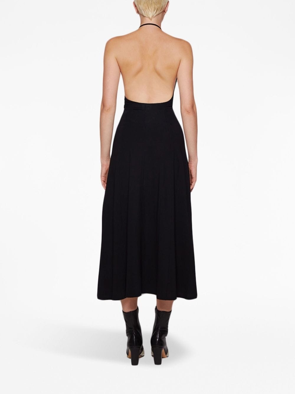 The Raysha halterneck midi dress - 5