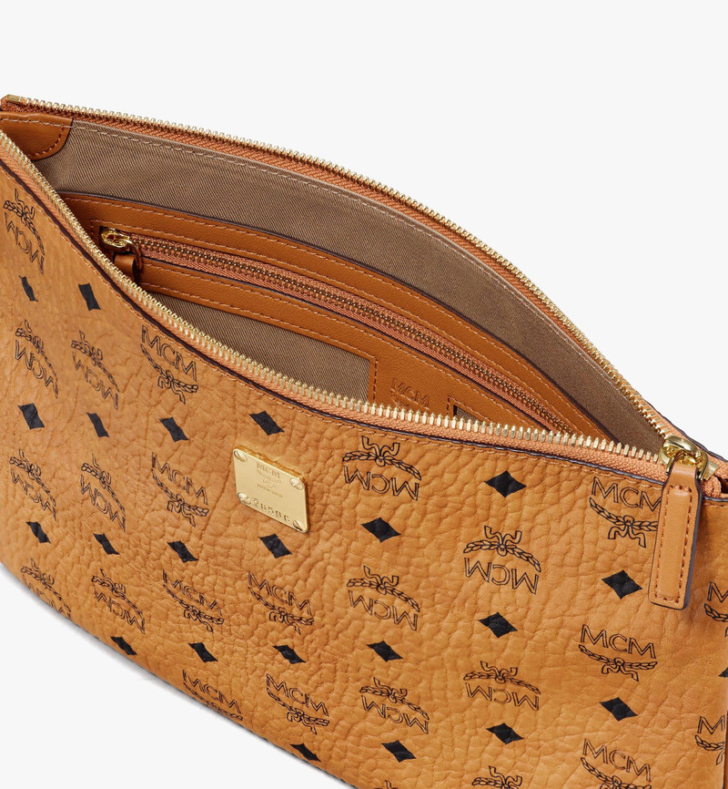 Wristlet Zip Pouch in Visetos Original 4