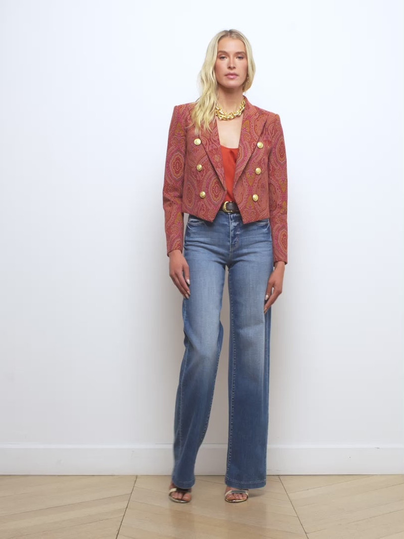 Lila Jacquard Blazer 8