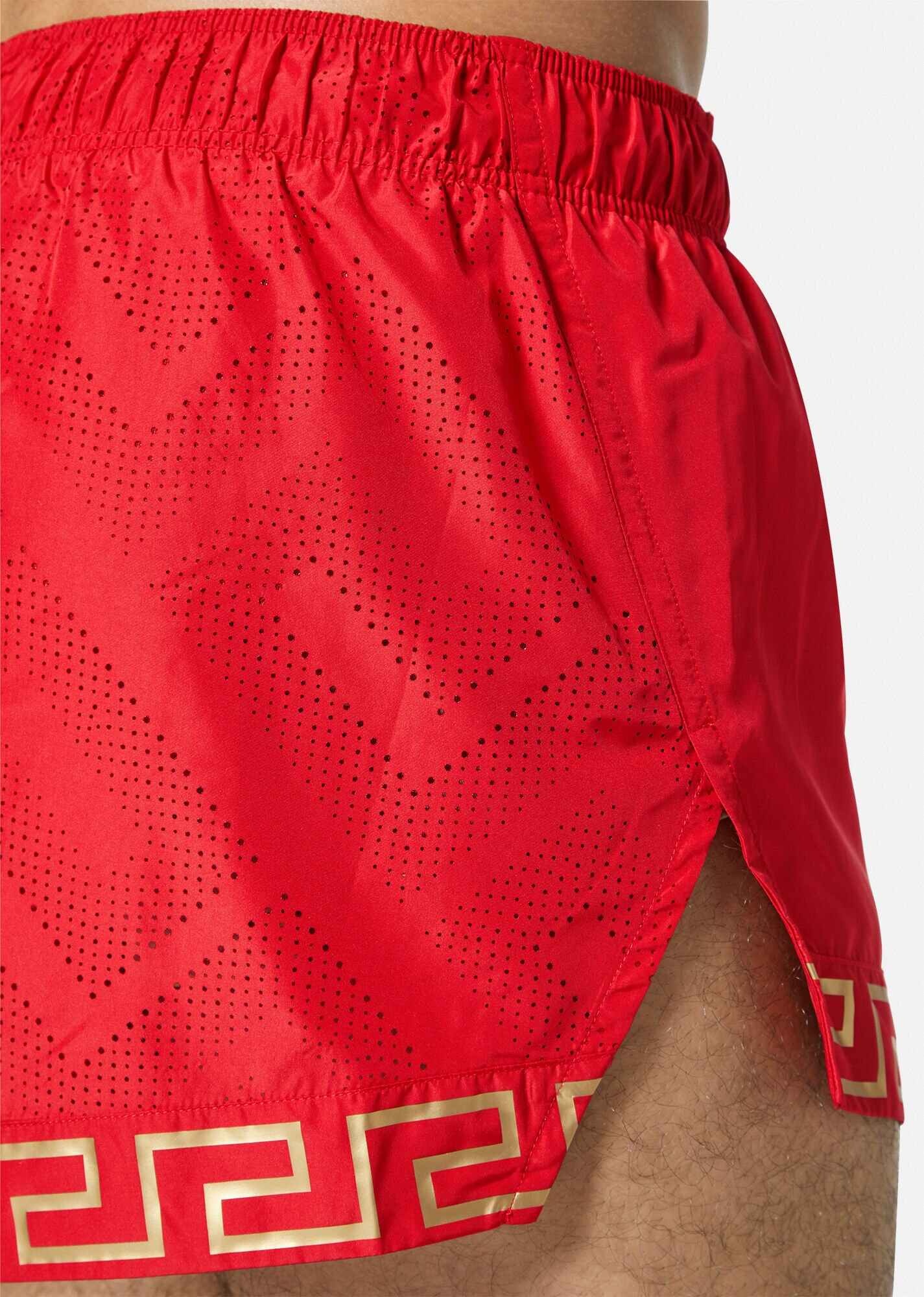 Greca Border Sports Shorts - 4